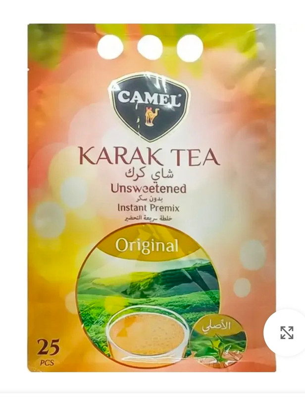 چای کرک کمل طعم اورجینال بدون شکر ( رژیمی )