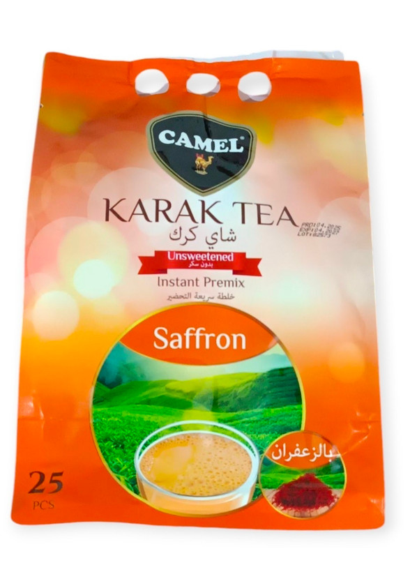 چای کرک کمل زعفران بدون شکر ( رژیمی )