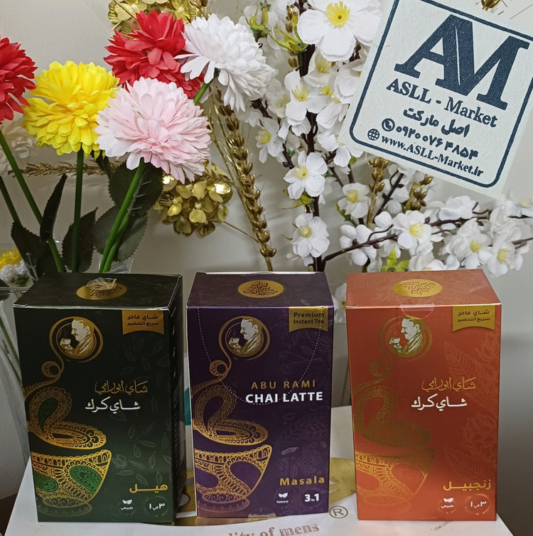 چای کرک فوری سعدالدین ابورامی در ۳ طعم | ۸ ساشه ۲۵ گرمی