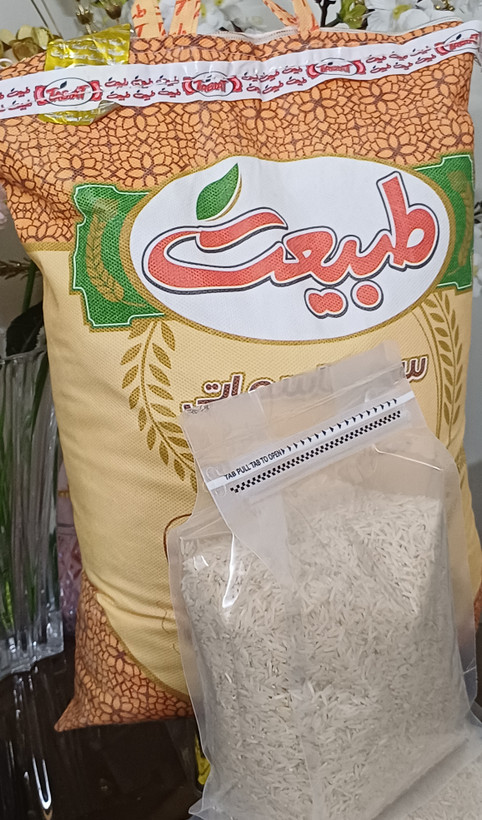 برنج پاکستانی سوپر باسماتی طبیعت (۱۵۰۰ گرمی و ۱۰ کیلویی)