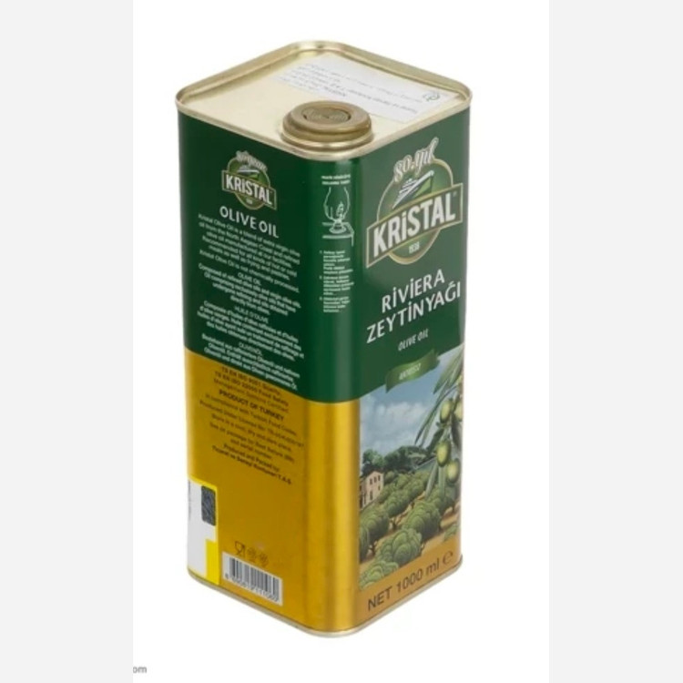 روغن زیتون بکر 5 لیتری برند کریستال ترکیه اصلی