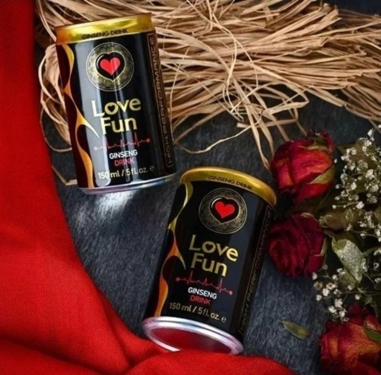 نوشیدنی انرژی زا جینسینگ لاو فان Love Fun ( آقایان / بانوان ) ، قوطی ۱۵۰ میلی لیتری
