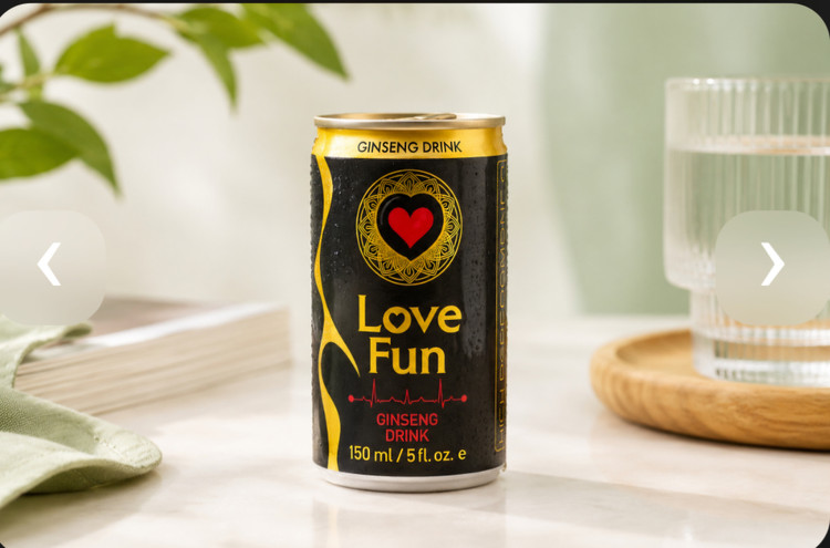 نوشیدنی انرژی زا جینسینگ لاو فان Love Fun ( آقایان / بانوان ) ، قوطی ۱۵۰ میلی لیتری