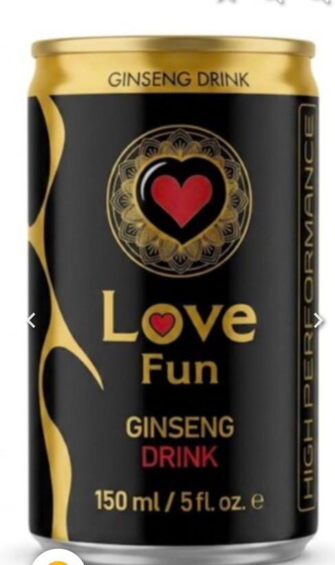 نوشیدنی انرژی زا جینسینگ لاو فان Love Fun ( آقایان / بانوان ) ، قوطی ۱۵۰ میلی لیتری